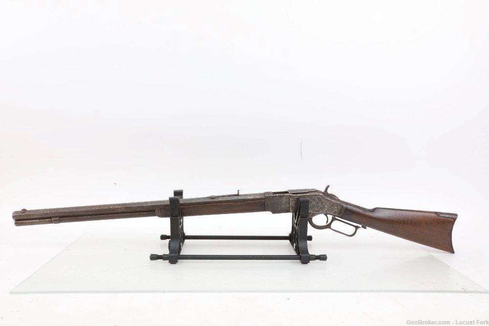 Winchester 1873 44-40 24" 1891 ANTIQUE No FFL Required Pre 1899 No Reserve!-img-0