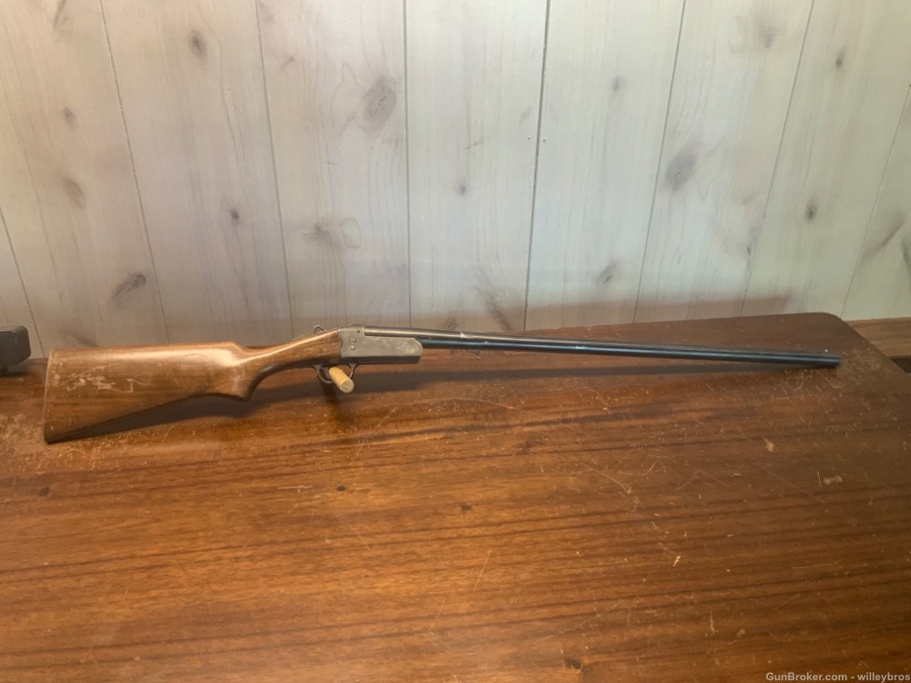 As Is Savage Model 220 B 28” 12 GA No Forend Fair Bore No Reserve-img-0