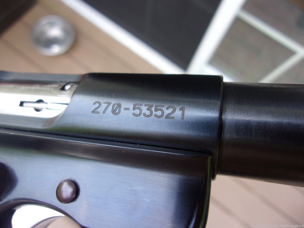 Ruger Mark III .22 TARGET Pistol 60th Anniversary 5.5" 99%+ 2009 $1START-img-8