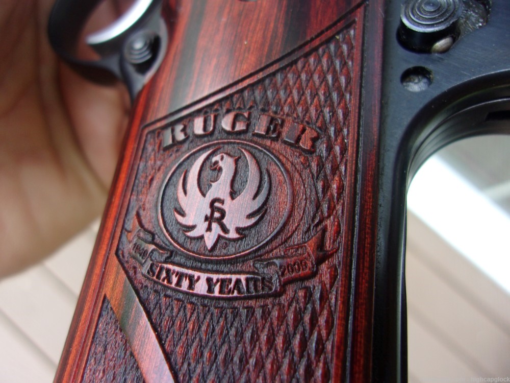 Ruger Mark III .22 TARGET Pistol 60th Anniversary 5.5" 99%+ 2009 $1START-img-6