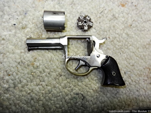 Rare 1860 Remington Rider .32 Rim Fire Double Action Cartridge Revolver DA -img-6