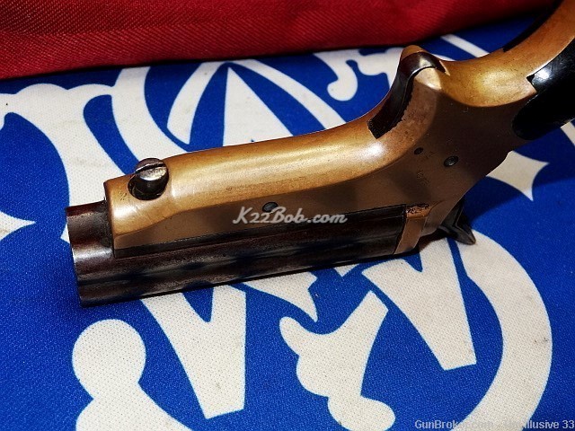 Nice Antique Original C Sharps 4 Barrel 22 Colt Pepperbox Derringer Pistol -img-4