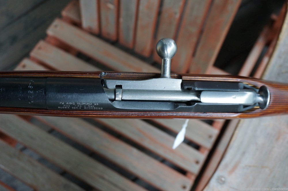 Izhevsk Mosin Nagant M44 M1944 7.62x54r Carbine Laminate Stock-img-18