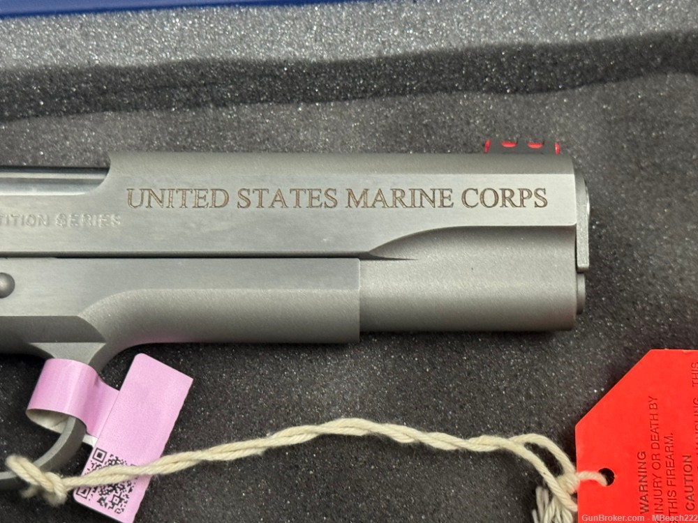 USMC Colt 1911 Gold Cup Competition - Display Case, Range Bag, Knife Set-img-5