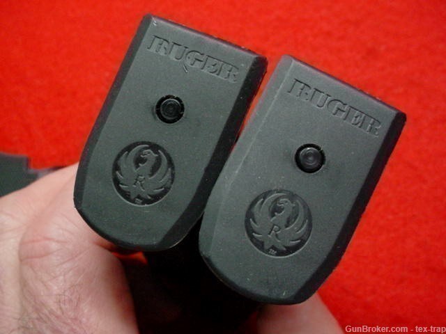 Lot of 2-Factory Ruger SR9- 17 rd.-9mm- Magazines w/Grip- New ! -img-6