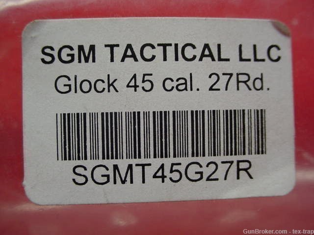 SGM Tactical- Glock 21- .45 Cal. - 27 Round - Magazine- New !-img-1