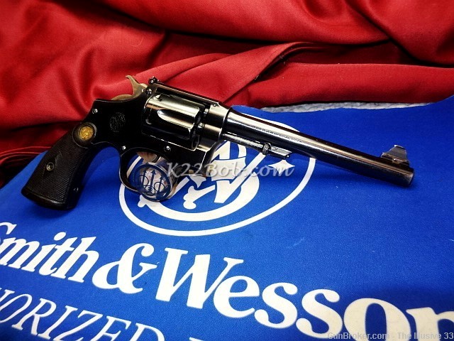 Smith & Wesson S&W 38 M & P Model of 1905 4th Change 5 Screw Target -img-0