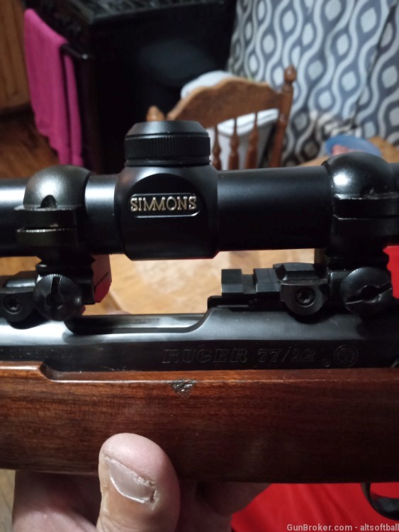 No longer made Ruger M77 22 with Simmons 3-9 scope -img-4