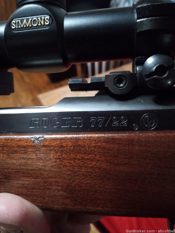 No longer made Ruger M77 22 with Simmons 3-9 scope -img-5