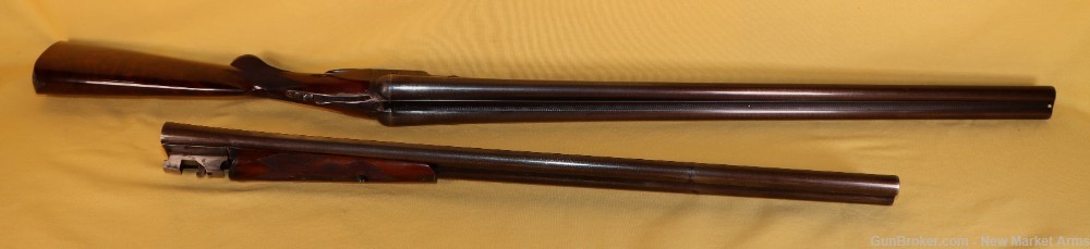 Rare & Fine Parker Bros DH Grade 12-Ga 2-Barrel Set Shotgun c. 1892-img-5