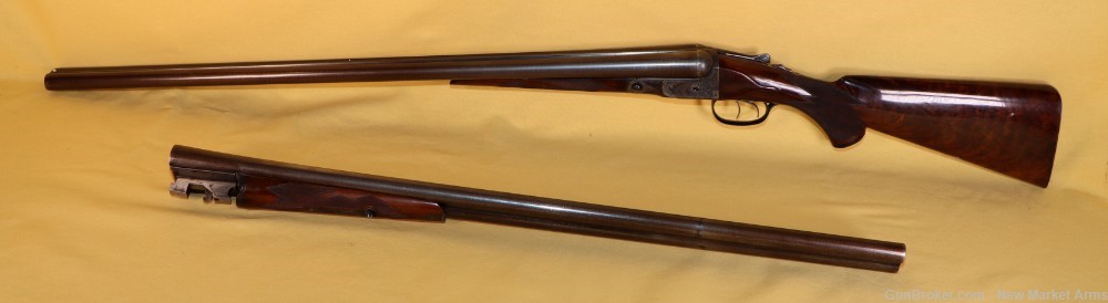 Rare & Fine Parker Bros DH Grade 12-Ga 2-Barrel Set Shotgun c. 1892-img-7