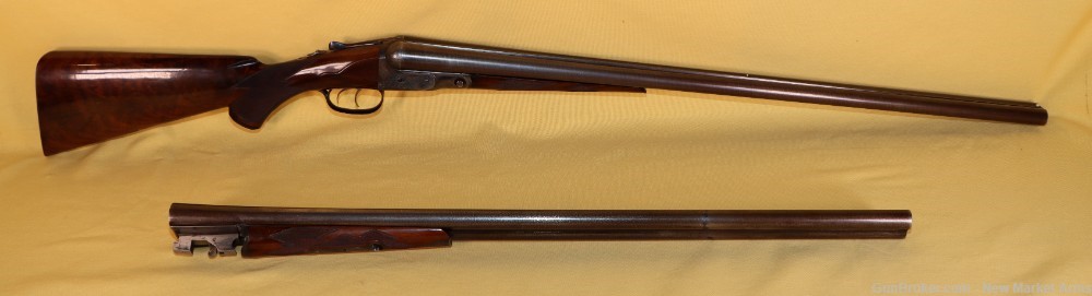 Rare & Fine Parker Bros DH Grade 12-Ga 2-Barrel Set Shotgun c. 1892-img-3