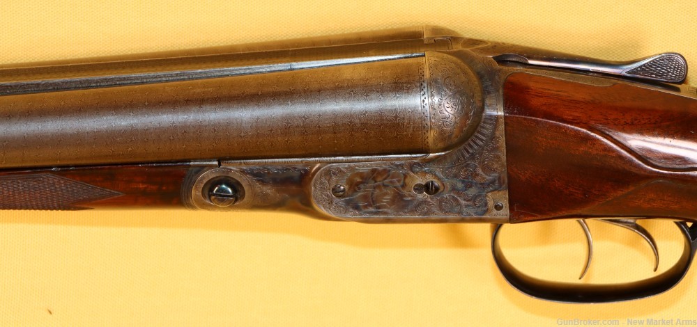 Rare & Fine Parker Bros DH Grade 12-Ga 2-Barrel Set Shotgun c. 1892-img-8