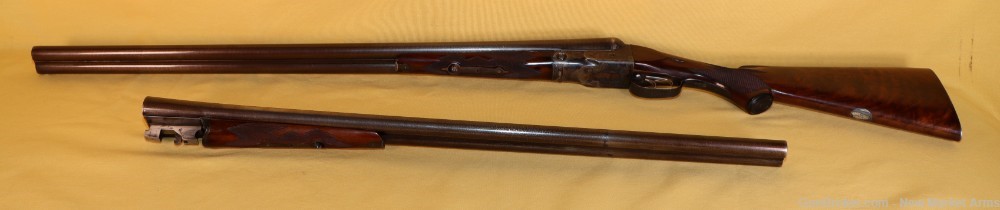 Rare & Fine Parker Bros DH Grade 12-Ga 2-Barrel Set Shotgun c. 1892-img-9