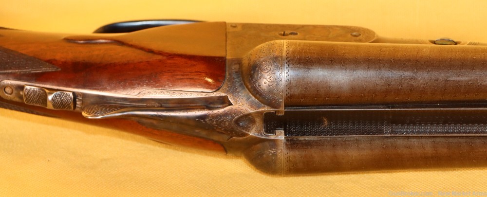 Rare & Fine Parker Bros DH Grade 12-Ga 2-Barrel Set Shotgun c. 1892-img-6