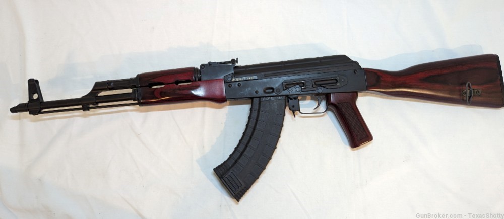 Atlantic Arms MFG Romanian AK-47 7.62x39 w/ Russian Red Furniture and Mount-img-2