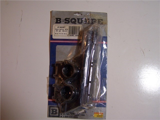 B-Square Mount & Rings Remington 870 20Ga. (New)-img-0