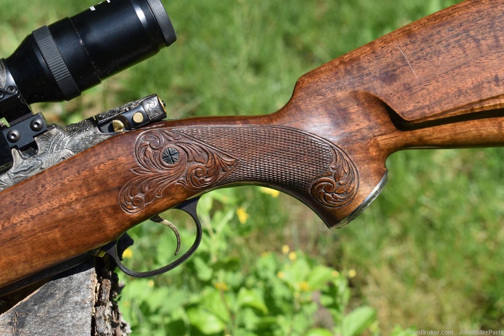 engraved CZ 550 Magnum .416 Rigby express safari rifle gold -img-3