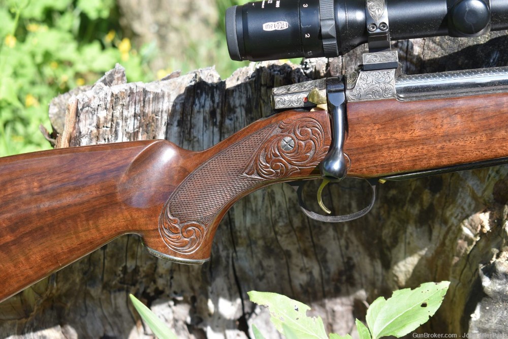 engraved CZ 550 Magnum .416 Rigby express safari rifle gold -img-10