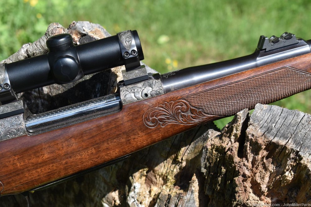 engraved CZ 550 Magnum .416 Rigby express safari rifle gold -img-16