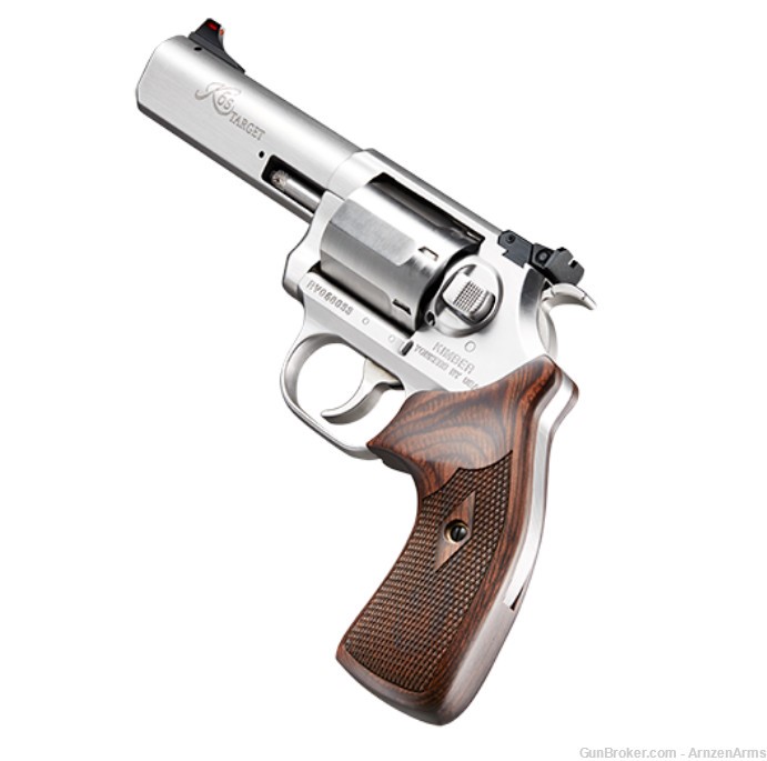 K6s DASA Target Revolver 357 Magnum 4” Barrel 6 Shot Stainless FREE SHIP-img-0