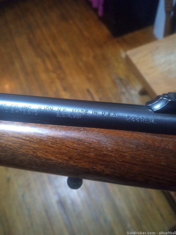 Collectable Remington model 722 in ultra rare 244 Remington -img-5