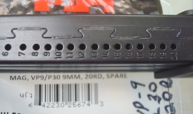 1 H&K P30 9mm 20 round HK New VP9 German magazine 50239330 OEM-img-0