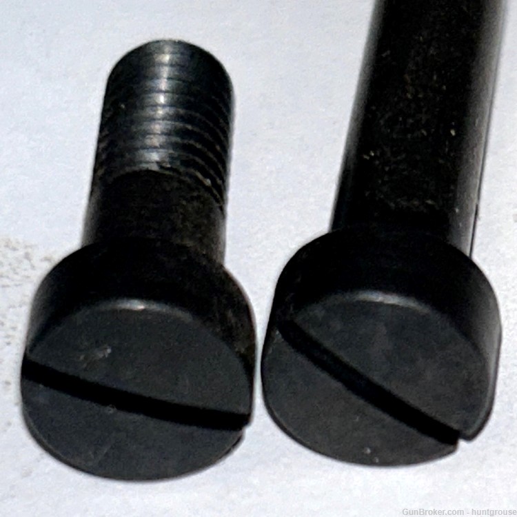  98 Mauser commercial trigger guard screws 1 pr. NEW Blued Steel-img-1