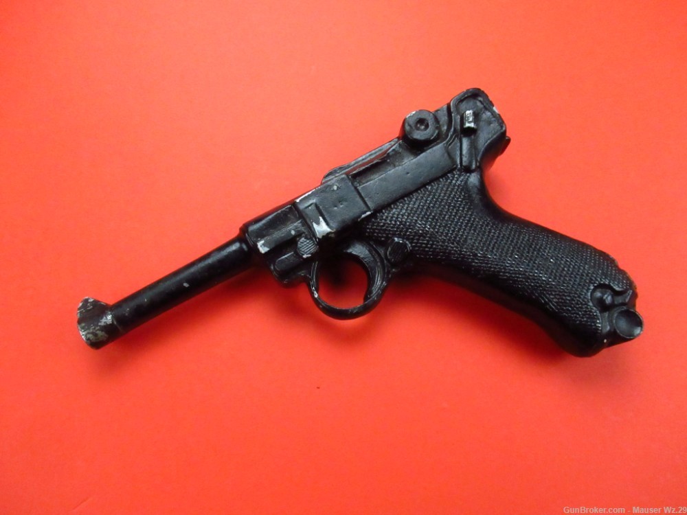 German WWII Movie prop Gun Luger P08 Mauser Pistol 9mm-img-1