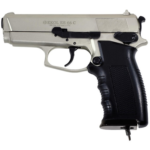 Ekol ES 66C Compact CO2 BB Pistol - Satin Finish-img-0