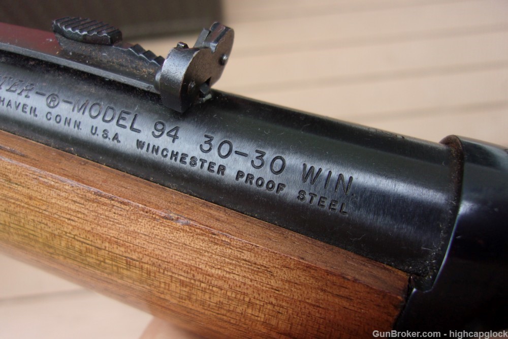 Winchester 94 30-30 Lever Action 20" Carbine Rifle Made 1977 $1START-img-12