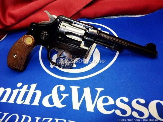 Smith & Wesson 38 M & P Model of 1905 4th Change 5 Screw Round Butt 5" -img-0