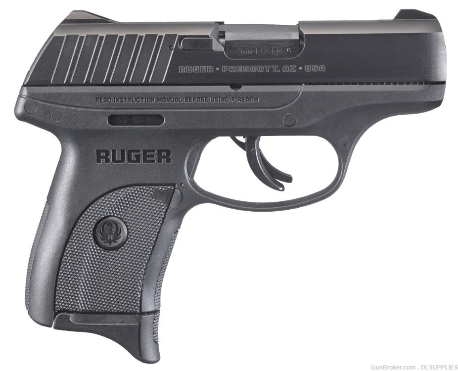 RUGER EC9S STRIKER FIRED EC9 BLACK OXIDE FINISH THUMB SAFETY 3.1" BBL 9MM-img-0