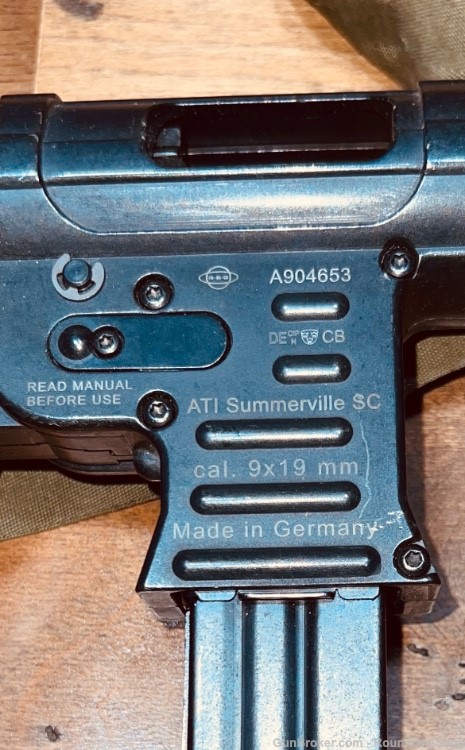 German Sports Guns MP40 10” 9mm Pre Owned-img-7