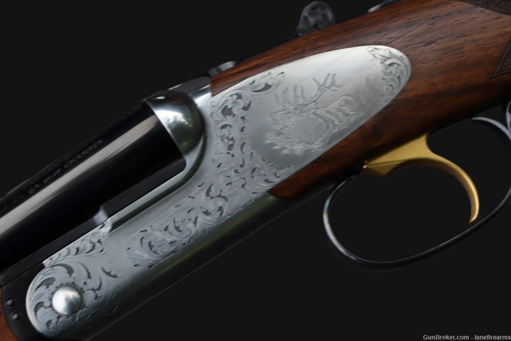 FAIR RIZZINI ISIDE SAFARI PRESTIGE DOUBLE RIFLE .30-06- NEW w/HARD CASE-img-14