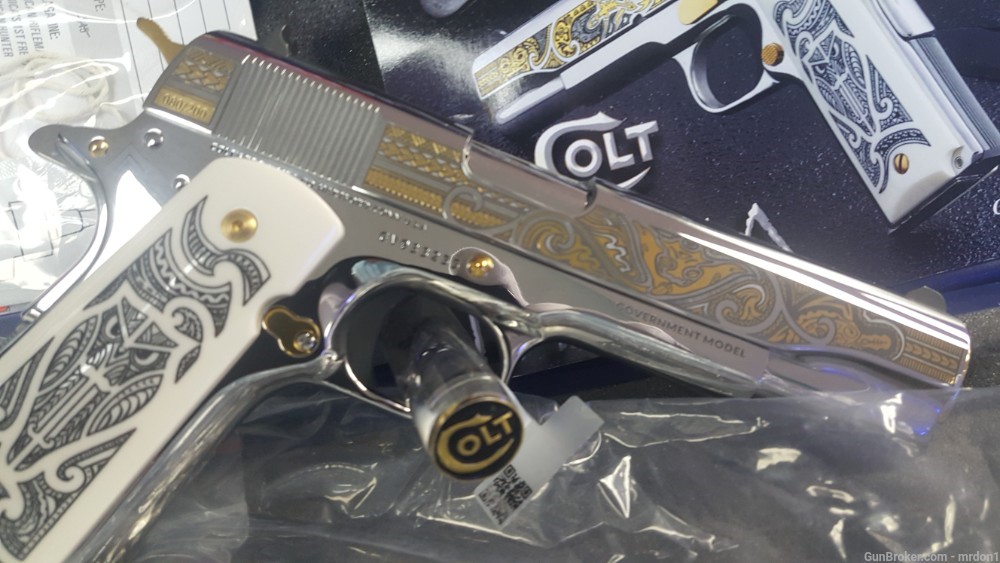 COLT 1911 38 SUPER CUSTOM MANA STAN CHEN MAG WELL FACTORY NEW -img-1