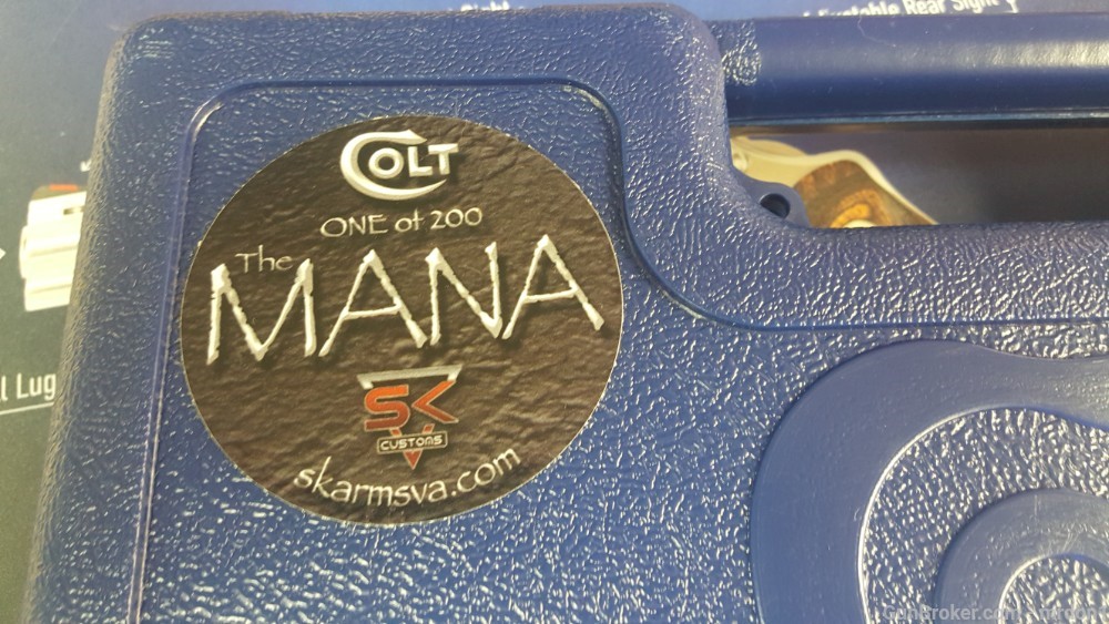 COLT 1911 38 SUPER CUSTOM MANA STAN CHEN MAG WELL FACTORY NEW -img-19