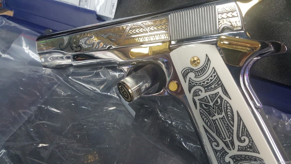 COLT 1911 38 SUPER CUSTOM MANA STAN CHEN MAG WELL FACTORY NEW -img-4