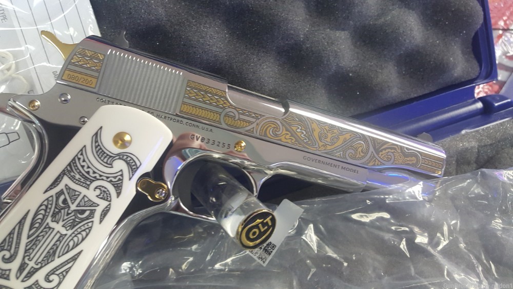 COLT 1911 38 SUPER CUSTOM MANA STAN CHEN MAG WELL FACTORY NEW -img-8