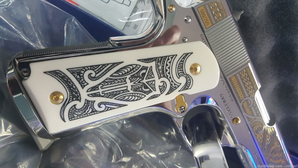 COLT 1911 38 SUPER CUSTOM MANA STAN CHEN MAG WELL FACTORY NEW -img-6