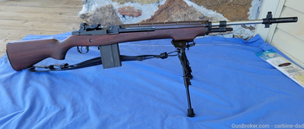 M1A Springfield Armory Super Match SA9215 Shaw Stock -img-2