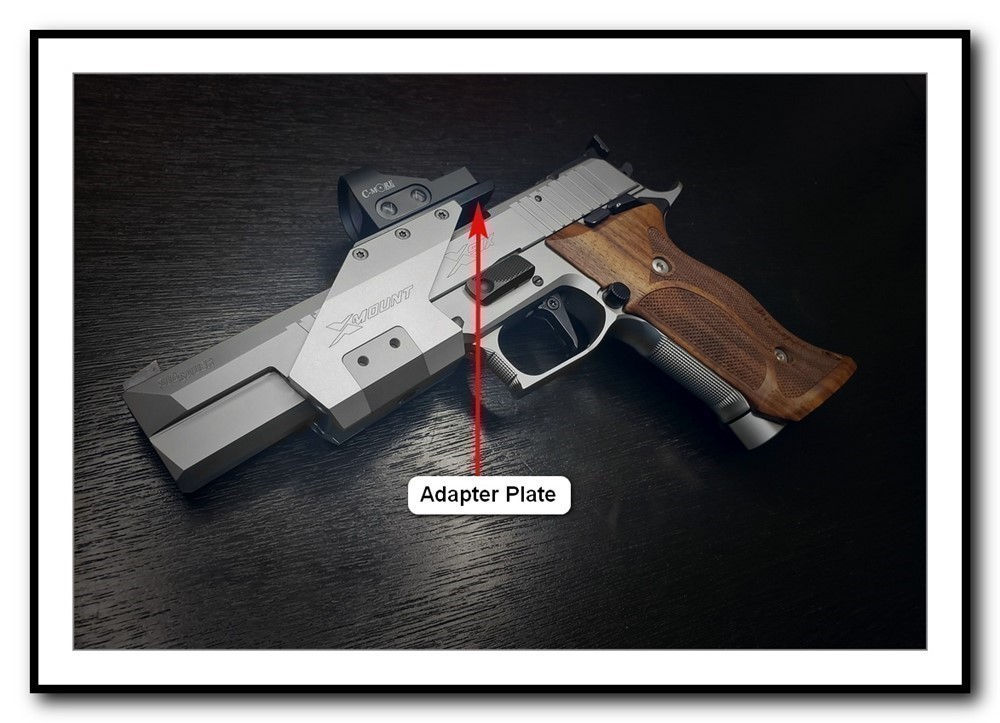 SIG P226 X5 X6 X-Mount INSERT for C-More Docter Vortex Burris X-Five X-Six-img-2