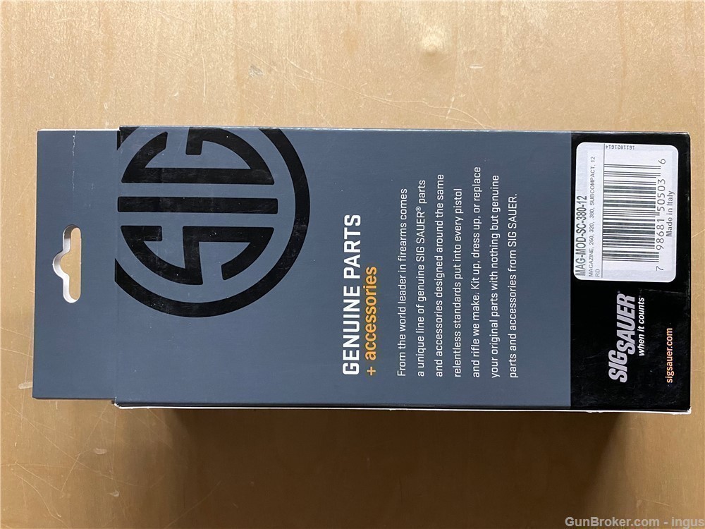 SIG P250 SUB COMPACT 380ACP 12RD FACTORY MAGAZINE MAG-MOD-SC-380-12 (NIB)-img-5