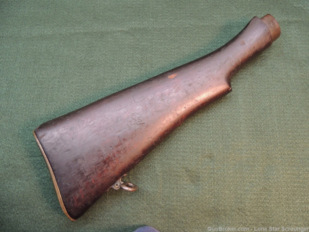 BRITISH ENFIELD NO. 1 MKIII RIFLE BUTTSTOCK WITH HARDWARE 303 BRITISH -img-0