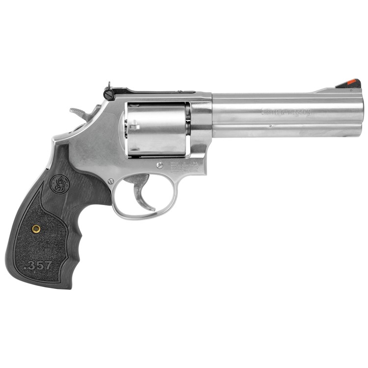 Smith & Wesson 686 3-5-7 Magnum Revolver Stainless Steel-img-1