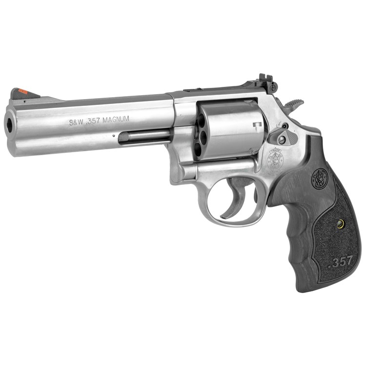 Smith & Wesson 686 3-5-7 Magnum Revolver Stainless Steel-img-0