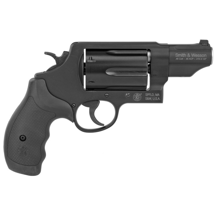 Smith & Wesson Governor 45LC/45/410 Revolver, Black (162410)-img-1