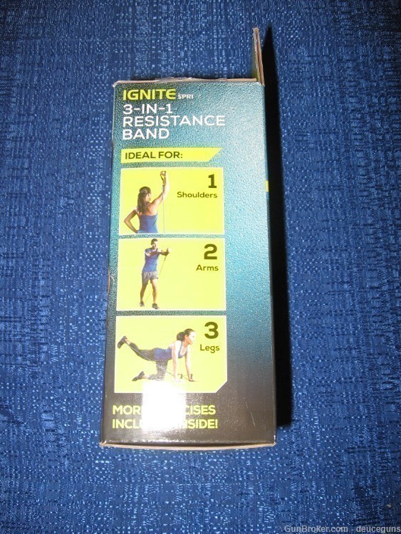 SPRI Ignite 3 in 1 Resistance Band Set Medium Heavy & Ultra Heavy New Open -img-2