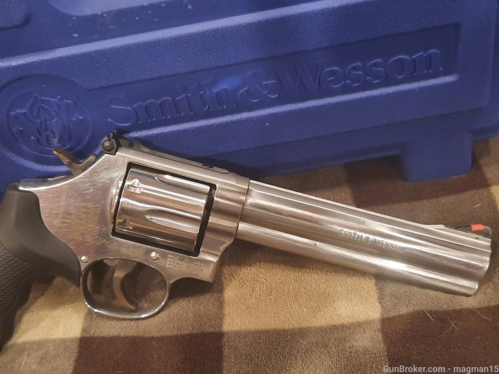 Smith & Wesson 686 6 inch USA SERIES LIMITED EDITION .357 COLLECTOR RARE-img-2