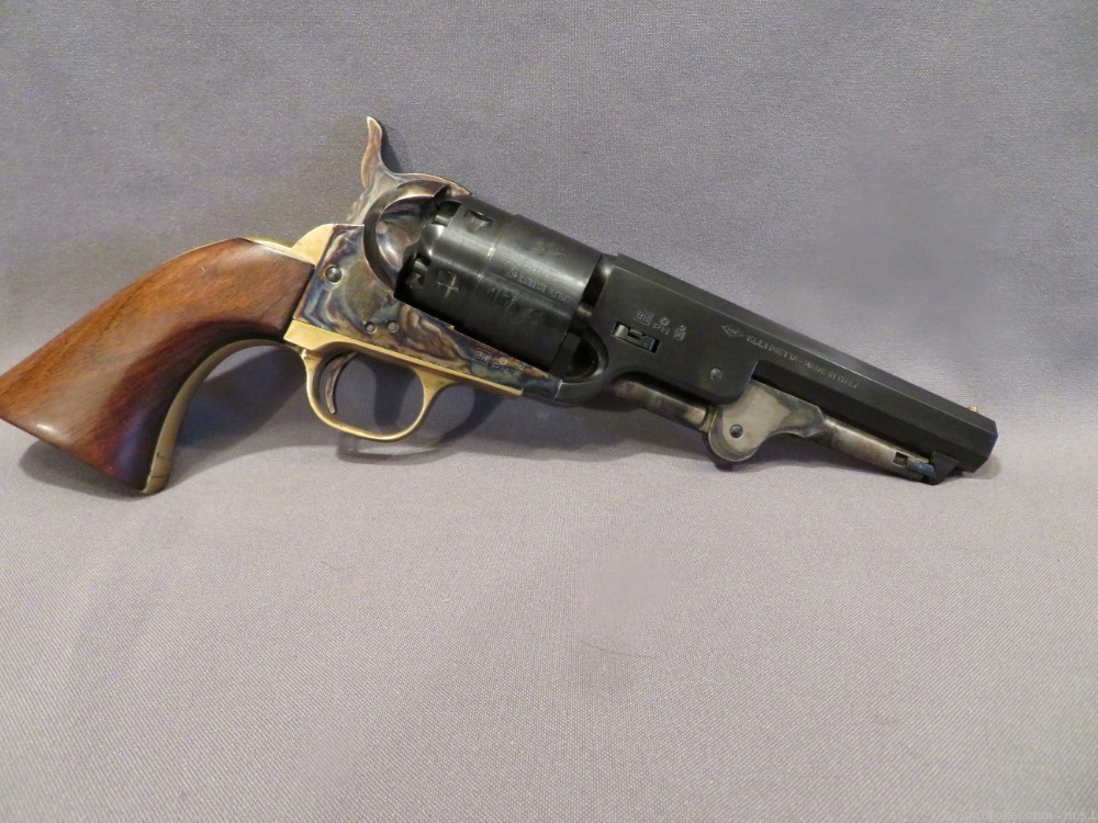 Pietta 1851 Navy Sheriffs Model .44 cal. Black Powder Revolver-img-0